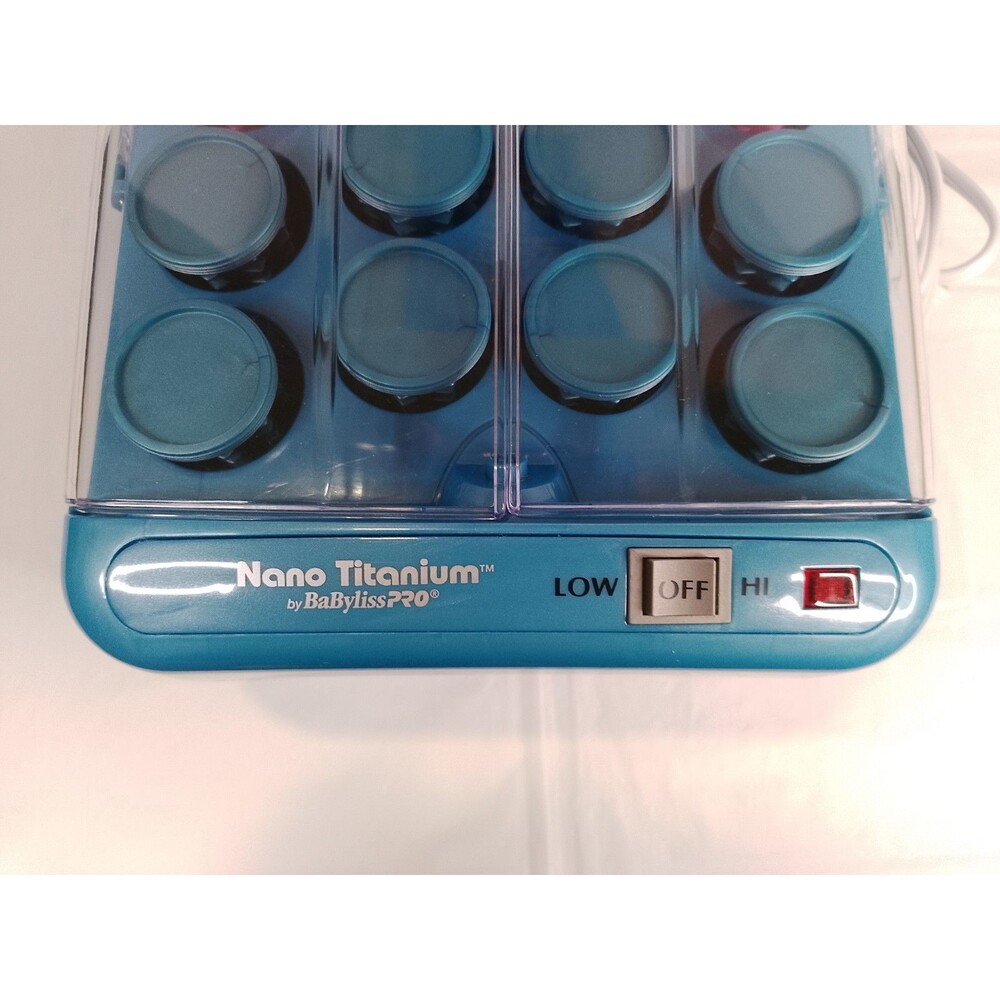 BaByliss PRO Nano Titanium 30 Hot Rollers Hairsetter BABNTHS40 COMPLETE No Clips - Picture 5 of 7